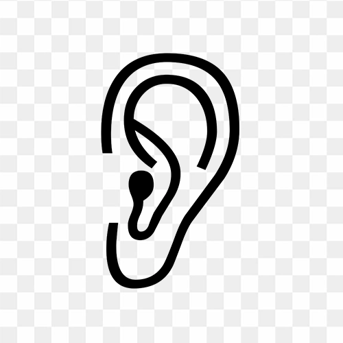 Free png icon of Ear